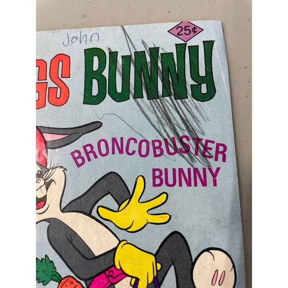 Whitman Bugs Bunny #168 Bronco Buster Bunny November 1975 Comic Bagged Boarded - Picture 3 of 7